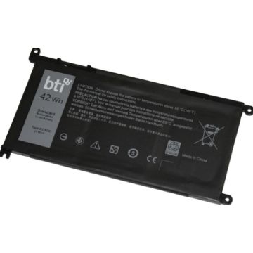 BTI WDX0R-BTI - Batterij voor laptopcomputer (gelijk aan: Dell WDX0R, Dell Y3F7Y)