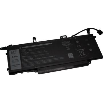 BTI - Batterij voor laptopcomputer (gelijk aan: Dell NF2MW, Dell 85XM8, Dell 41M98)