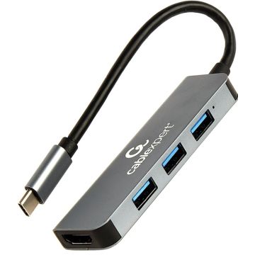 Gembird A-CM-COMBO2-01 - Laptop dock & poortreplicator