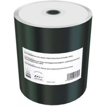 MediaRange CD-R 700MB bedruckbar, 100ste Pack Folie (Shrink)