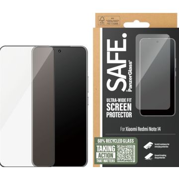 <p><span style="font-weight: bold;">Let op:&nbsp;</span>Maak je gebruik van een vingerafdrukscanner? Dan moet je deze mogelijk na het opplakken van je screenprotector opnieuw instellen.<br><br>Deze SAFE Ultra-Wide Fit Screenprotector van PanzerGlass is ge
