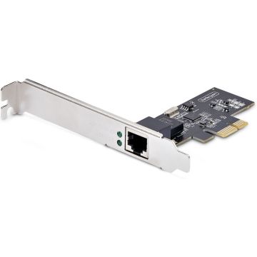 StarTech.com 1-Port 2.5G NBASE-T PCIe Network Card, Computer Network Interface Card, Intel I225-V, Single-Port Ethernet, Multi-Gigabit NIC (PR12GI-NETWORK-CARD) - Netwerkadapter