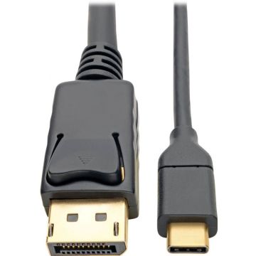 Eaton Tripp Lite Series USB-C to DisplayPort Cable, 4K @ 60Hz, Thunderbolt 3, USB Type C, USB Type-C, USB-C, 3 ft. 3' - Adapterkabel