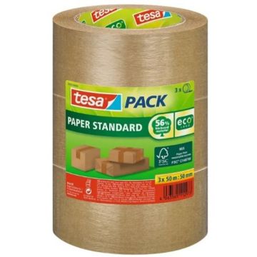 tesapack Papierklebeband Standard ecoLogo 25m x 38mm