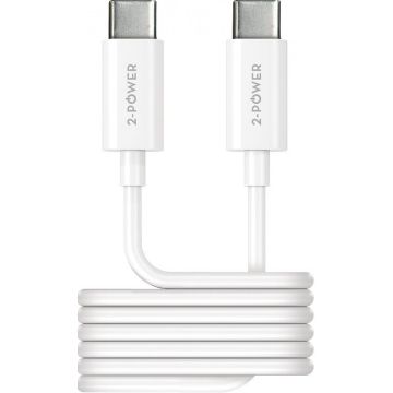 2-Power 1M USB-C to USB-C USB Cable