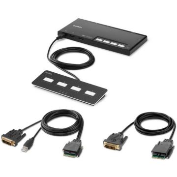 Belkin Modular Secure Single Head - KVM-schakelaar