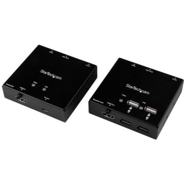 StarTech HDMI over CAT6 Extender met 4-poorts USB Hub - Remote HDMI over CAT5 of CAT6
