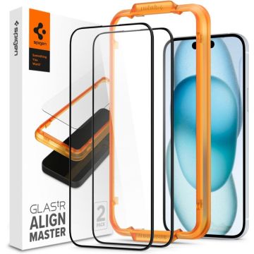 Spigen GLAS.tR AlignMaster - Schermbeschermer voor mobiele telefoon