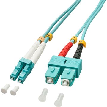 Lindy LWL-Duplexkabel LC/SC OM3 20m 50/125Ã¦m Multimode