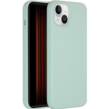Accezz Liquid Silicone Backcover iPhone 15 Plus - Sky Blue