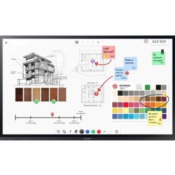 Sharp PN-LA752 - 75" diagonale klasse LA Series led-achtergrondverlichting lcd-scherm