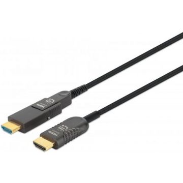 MANHATTAN LWL-Kabel HDMI-St. auf HDMI-/Micro-HDMI-St. 4K 30m