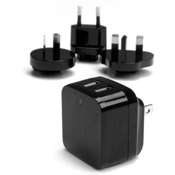 StarTech.com 2-poorts USB-lader - hoog vermogen (17 W / 3,4 A)