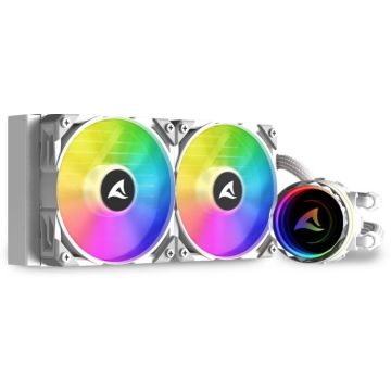 Sharkoon S80 RGB White - Waterkoeler