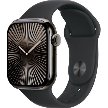 Apple Watch Series 10 GPS + Cellular Grijs (Zwart) - 42 mm S/M