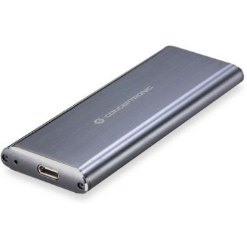 Conceptronic HDE01G M.2 SATA SSD Enclosure USB 3.2 Gen 2 - M.2 SSD-behuizing