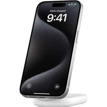 BELKIN Qi2 15w Magnetic Stand White