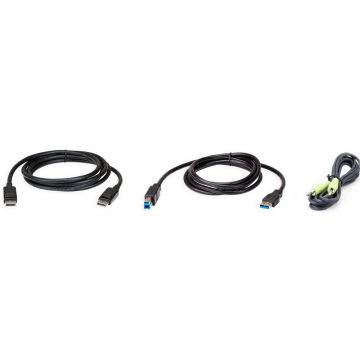 Aten 2M USB DisplayPort KVM Cable Kit