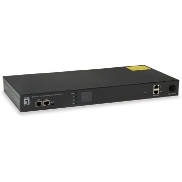 PDUIPS-1201E LevelOne 12-Outlet Intelligent Pow Distribution Unit, 12* IEC-320-C13 output curr
