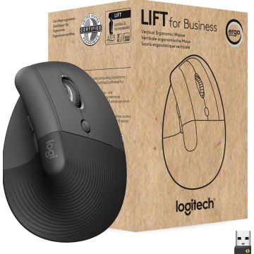 Logitech Lift for Business - Verticale muis