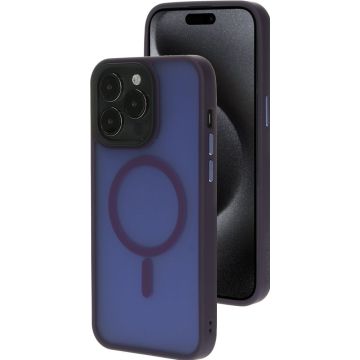 Hardcover met Corner Protection en geschikt voor MagSafe voordelen: + Transparante frosted afwerking: frisse uitstraling en tijdloos ontwerp + MagSafe geschikt: de ingebouwde magneet is geschikt voor alle Apple MagSafe accessoires en laders! + Impact prot