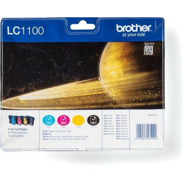 Brother LC1100 Value Pack - 4