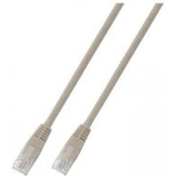 RJ45 Patchkabel U/UTP, Cat.5e, PVC, CCA, 5m, grijs