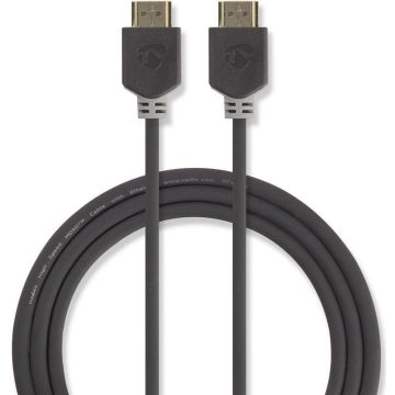 High Speed HDMI™ Cable with Ethernet | HDMI™ Connector - HDMI™ Connector | 5.0 m | Anthracite