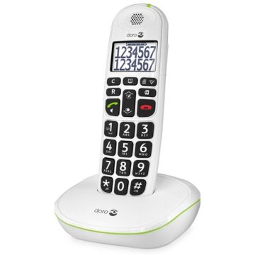DORO PhoneEasy 110 - Snoerloze telefoon met nummerherkenning/wachtstand