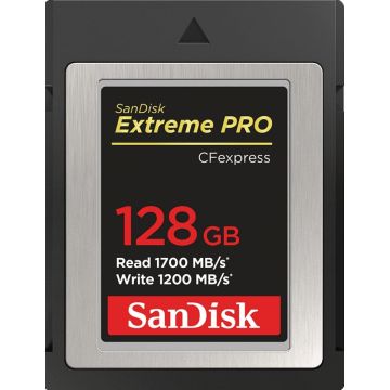 SanDisk Extreme Pro 128GB - Flashgeheugenkaart