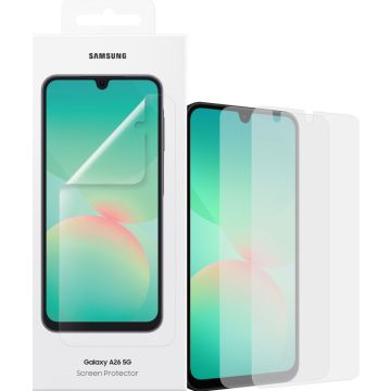 A26 Screen Protector Case Transparancy