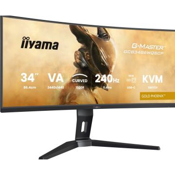 iiyama G-Master GCB3486WQSCP-B1 Golden Phoenix - Curved Gaming Monitor