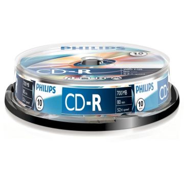 Philips CR7D5NB10 - 10 x CD-R