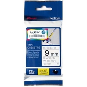 Brother TZe-FX221 - Zwart op wit
