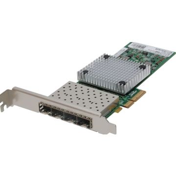 Equip GNC-0124 Gigabit Fiber PCIe Network Card  Quad SFP  PCIe x4