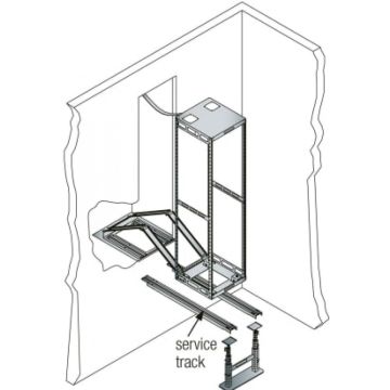 Middle Atlantic PR 25SERVICE TRACKS