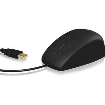 Mouse KeySonic KSM-5030M-B USB black touch sensor for scrolling