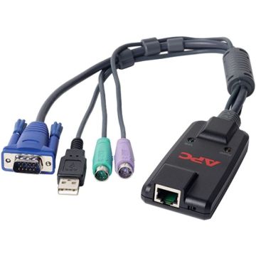 APC KVM PS2 VM Server Module - KVM  USB uitbreider