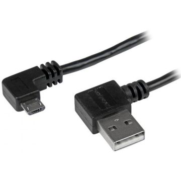 StarTech.com Micro-USB kabel met rechts haakse connectors - 1m
