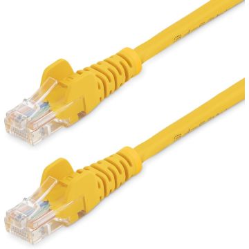StarTech.com 10m Cat5e Ethernet netwerkkabel met snagless RJ45 connectors - UTP kabel 10 m geel