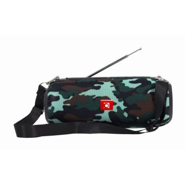 GEMBIRD Tragbare Bluetooth-Speaker met Antenne camo
