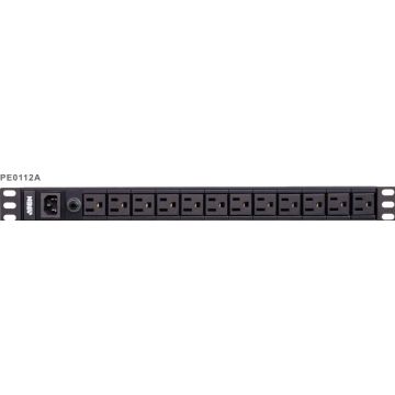 ATEN Basic PDU Series PE0112G - Voedingsverdeeleenheid (rack-uitvoering)