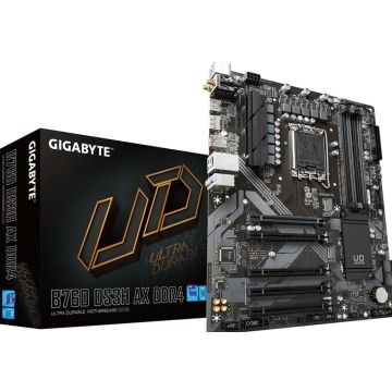GIGABYTE B760 DS3H AX DDR4 - Moederbord