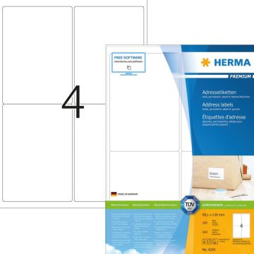 Herma 4250  - Adress etiketten 
