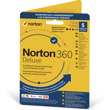NORTON 360 DELUXE 50GB BN 1 USER 5 DEVIC