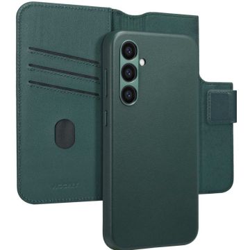 Accezz Leather Bookcase 2-in-1 met MagSafe Samsung Galaxy S24 Plus - Cedar Green
