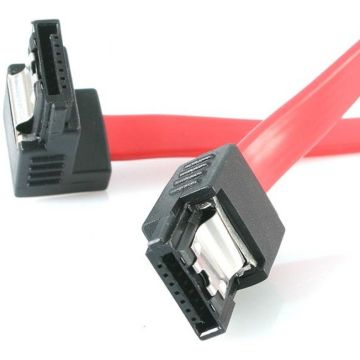 StarTech.com 12"  30 cm vergrendelbare SATA naar rechts gehoekte SATA Seriële ATA kabel - SATA-kabel