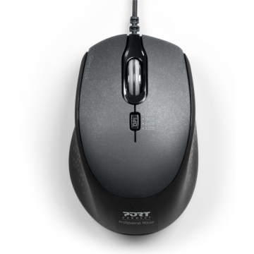 Port Designs USB Silent Mouse - Muis