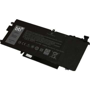 Replacement battery for DELL LATITUDE 52