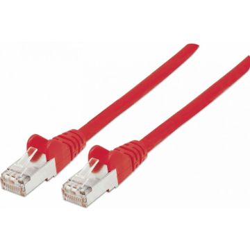 Intellinet Patchkabel Cat6a-stekker/Cat7-Rohkabel 15m rot